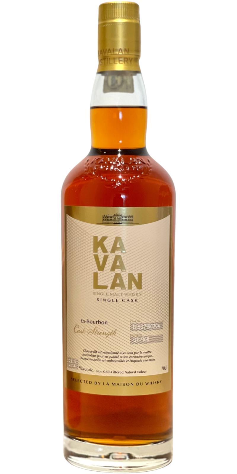 Kavalan 2015  Ex-Bourbon Cask