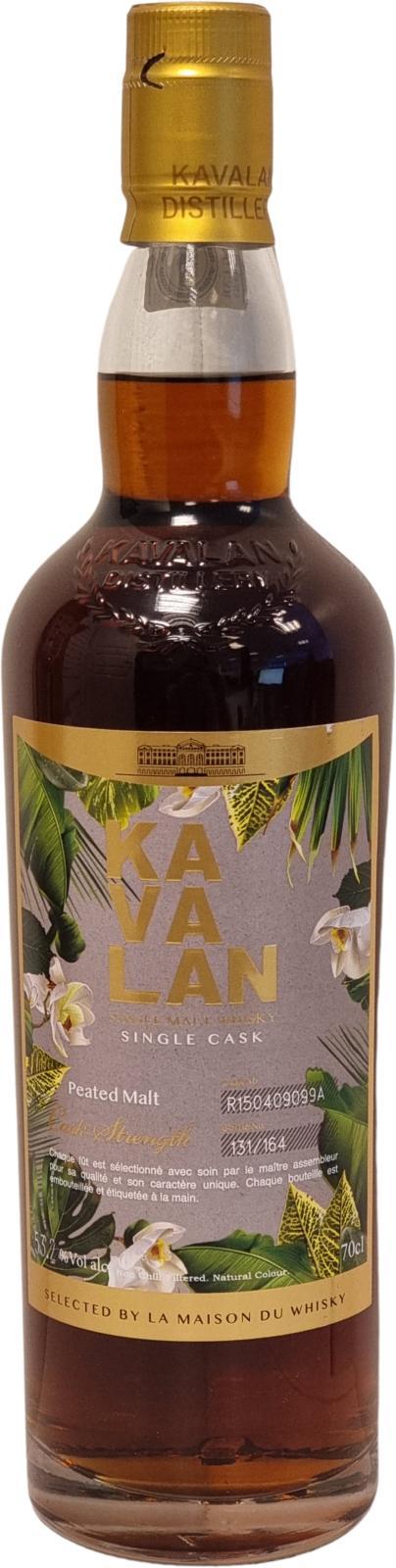 Kavalan 2015  Peated Malt