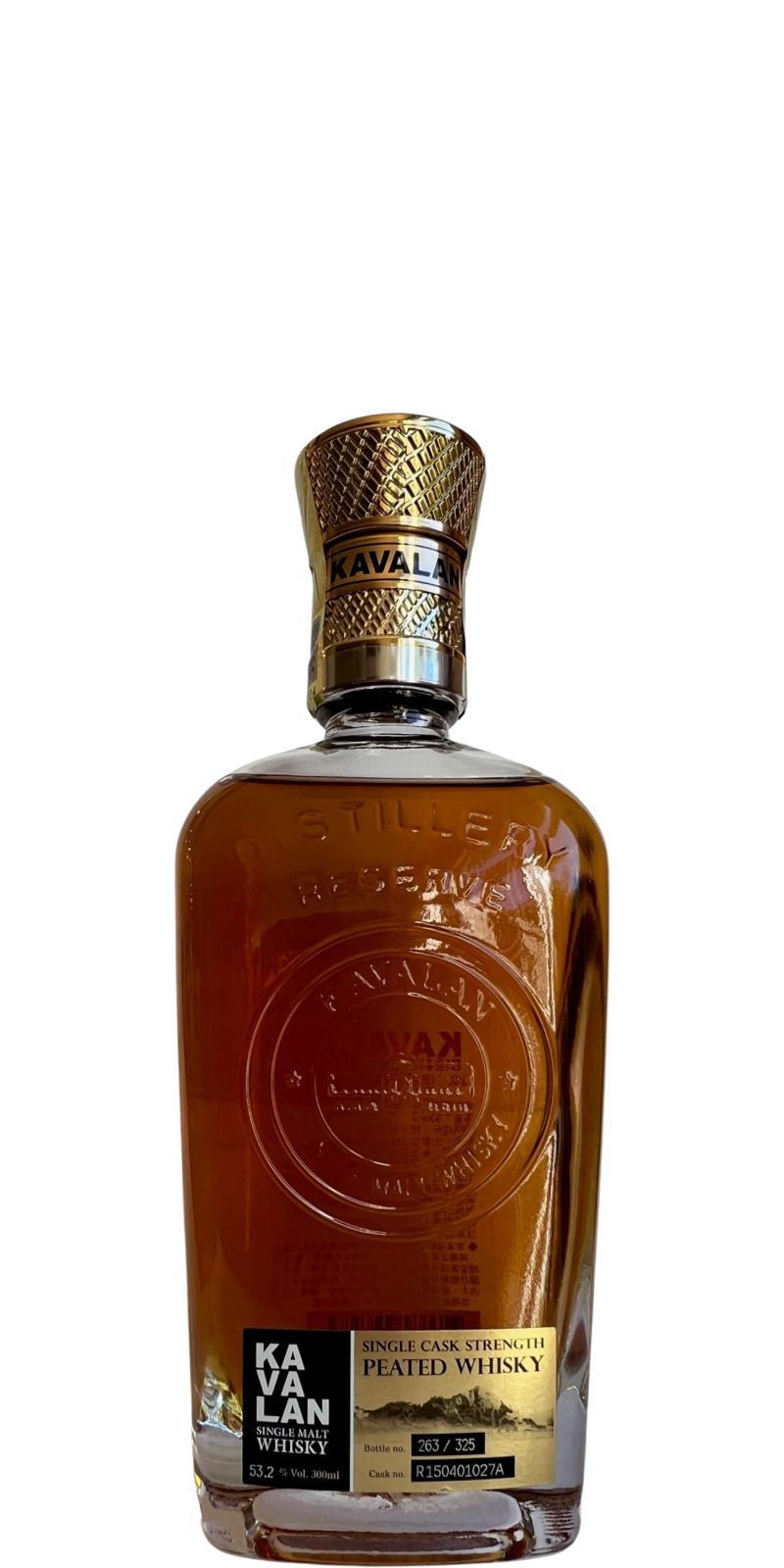 Kavalan 2015  Peaty Cask