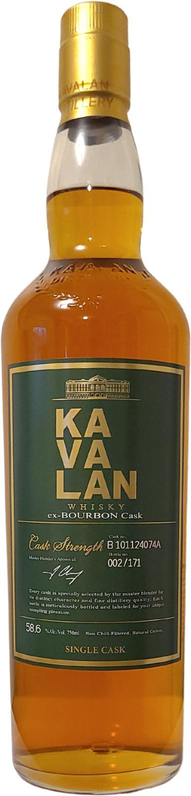 Kavalan ex-Bourbon Cask  Cask Strength