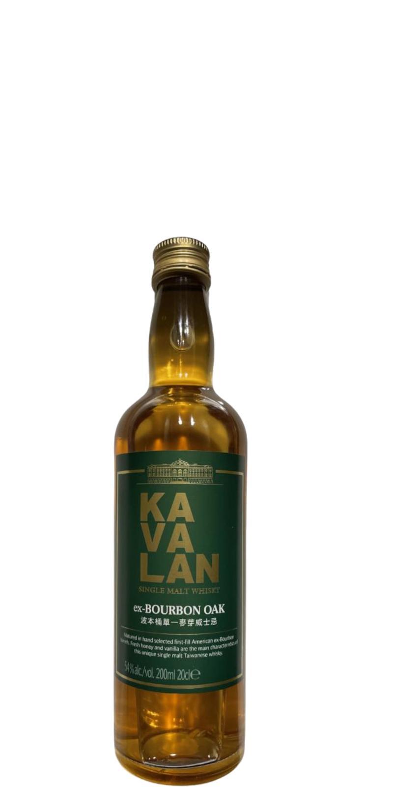 Kavalan ex-Bourbon Oak