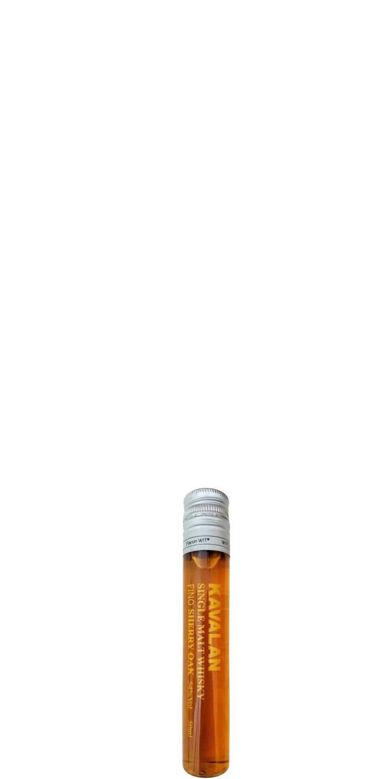 Kavalan Fino Sherry Oak  Tasting Tube