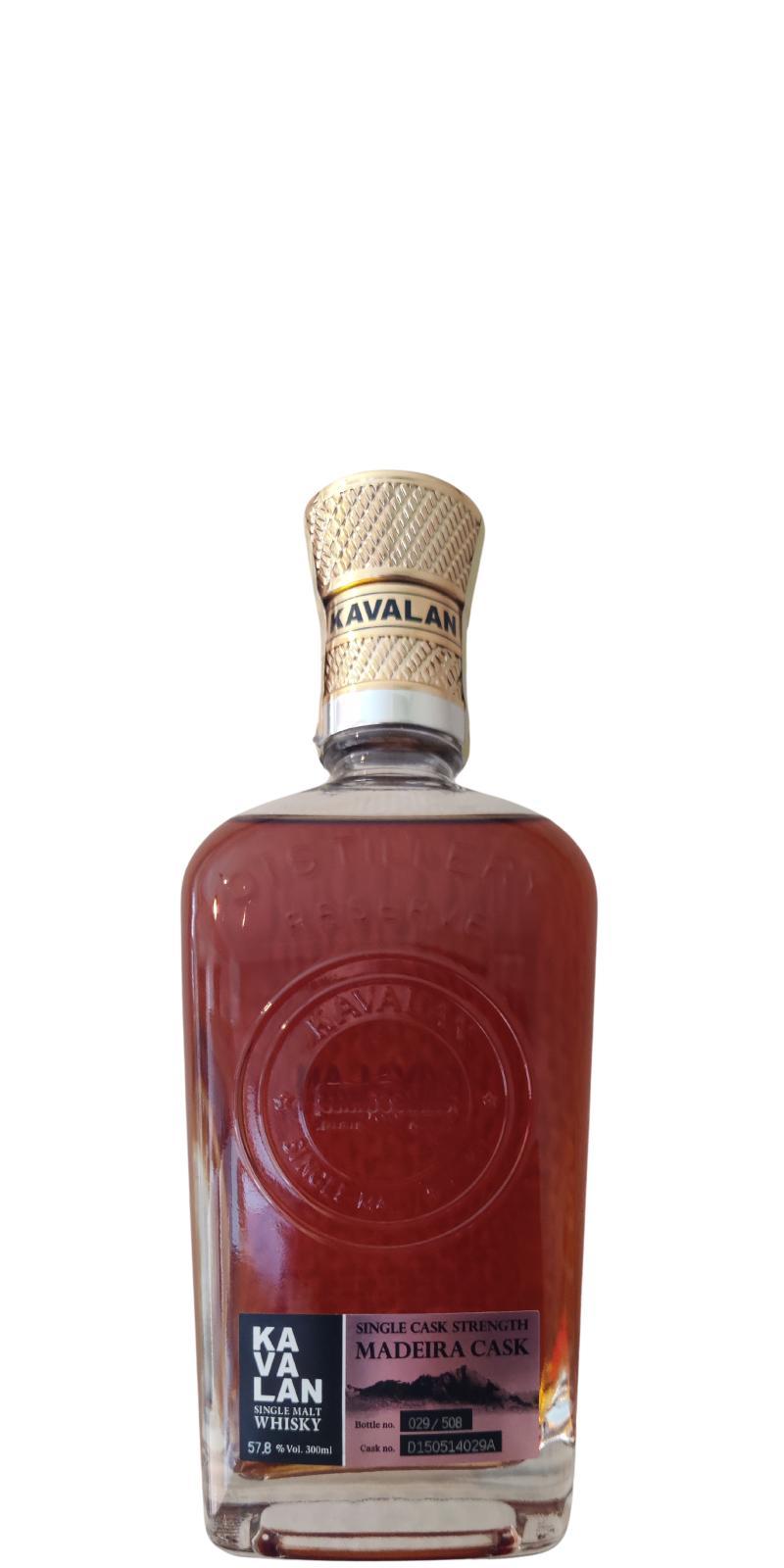 Kavalan Madeira Cask  Distillery Reserve
