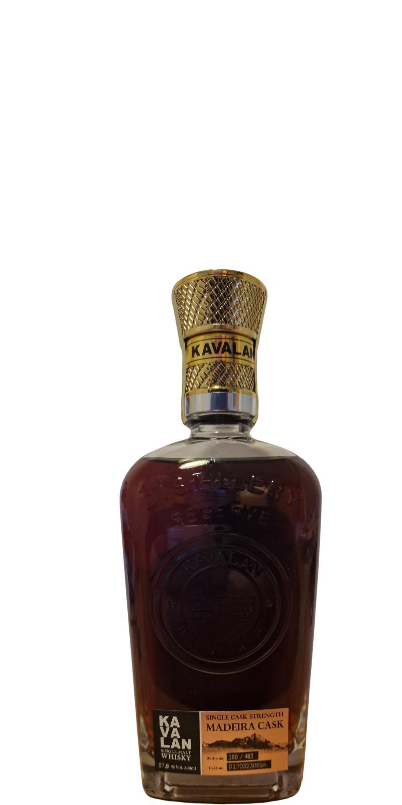 Kavalan Madeira Cask  Distillery Reserve