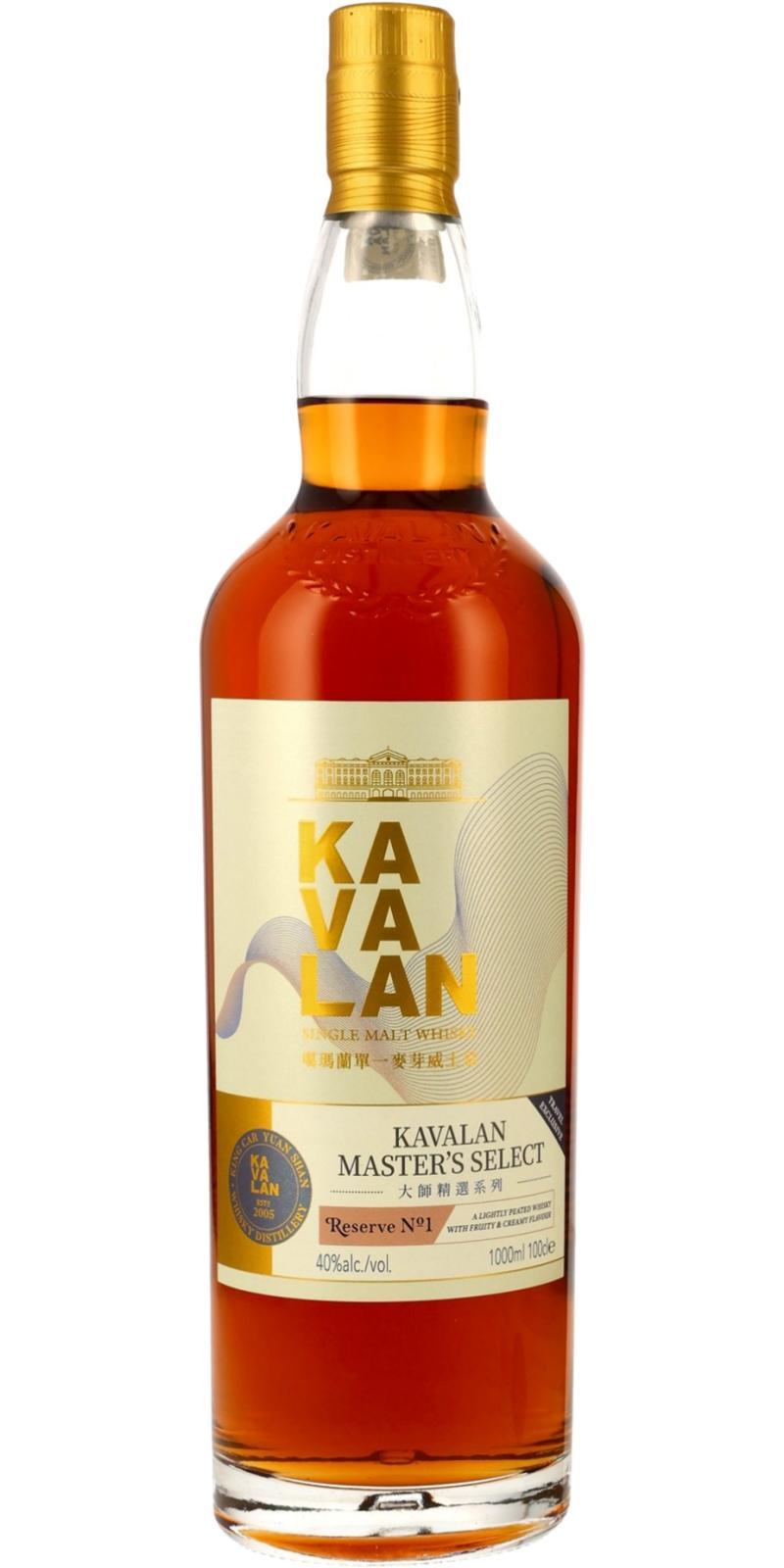 Kavalan Master's Select  Reserve No. 1