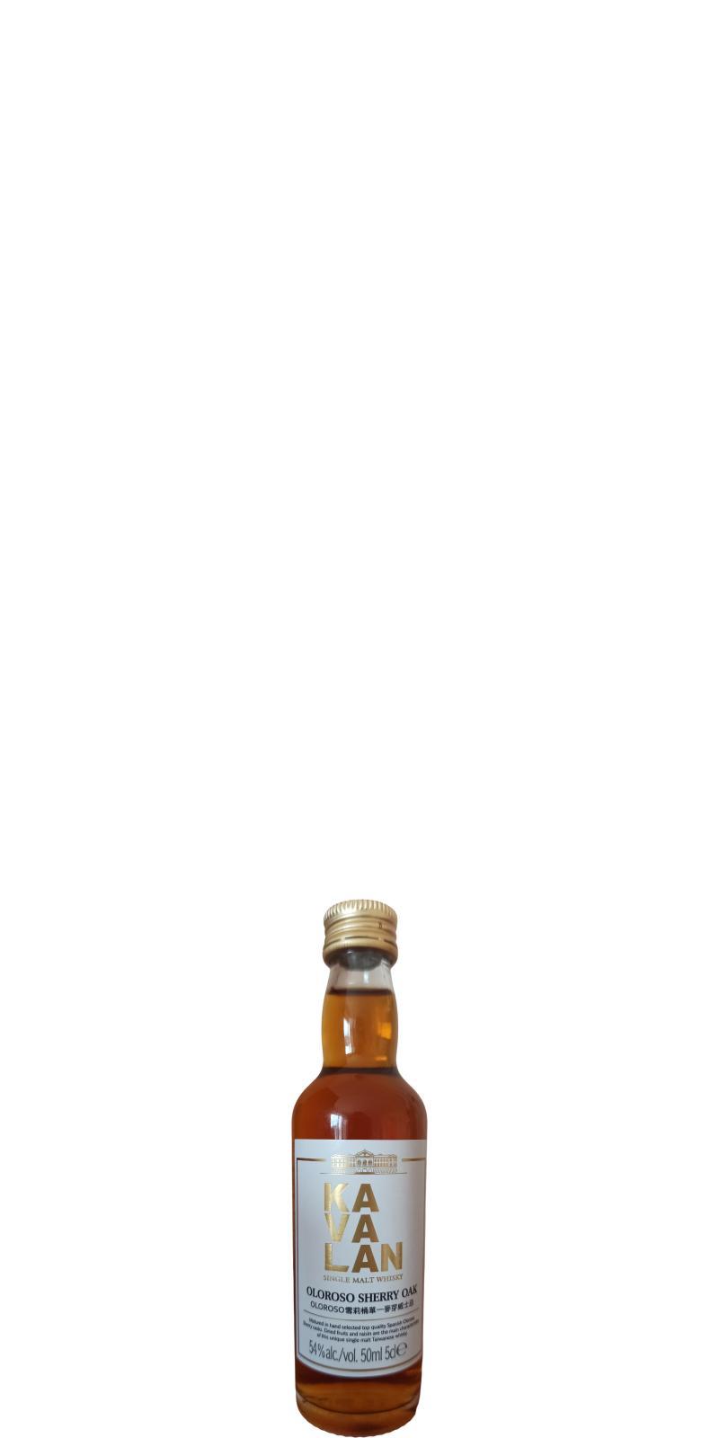 Kavalan Oloroso Sherry Oak  Miniature