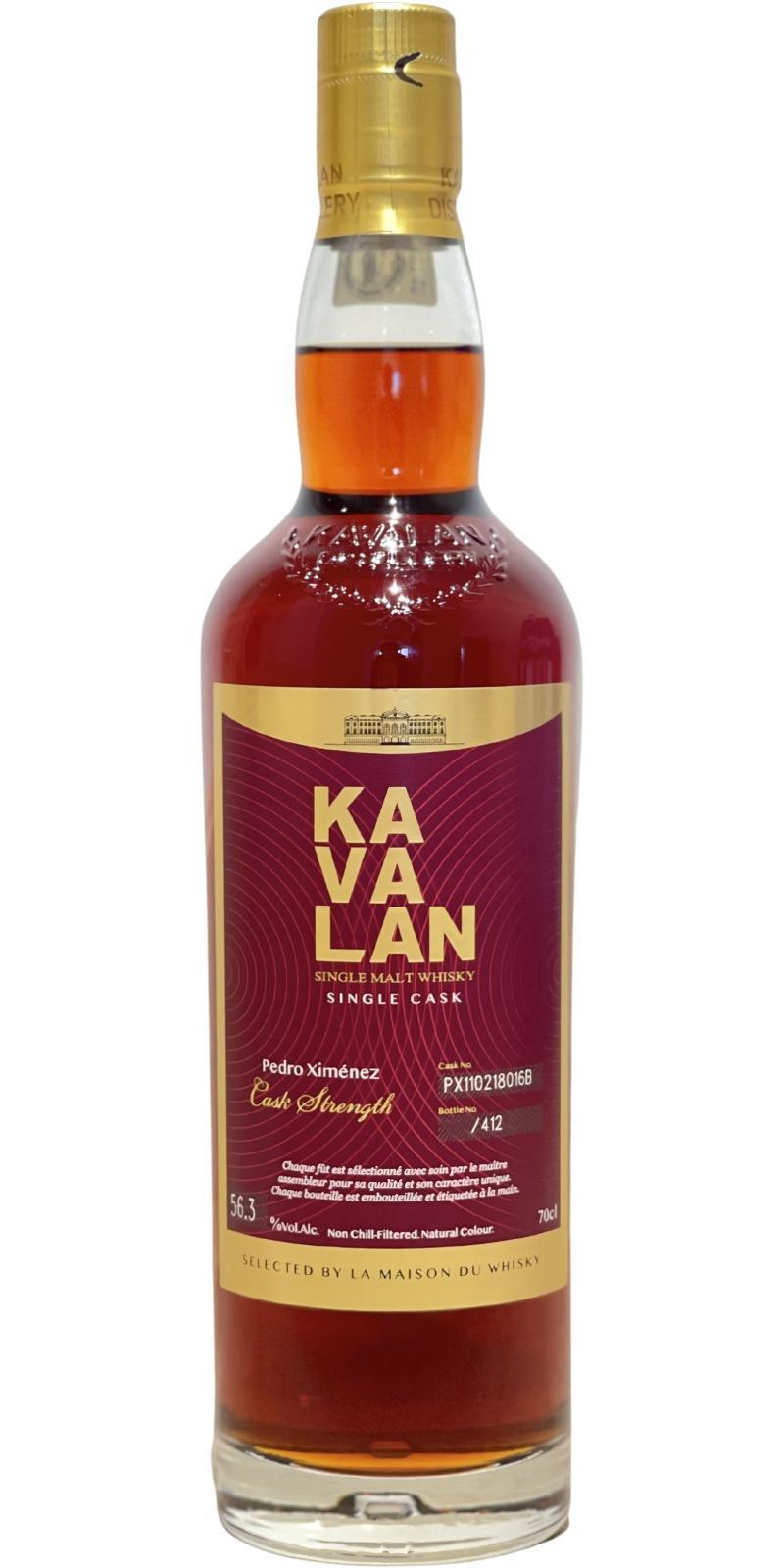 Kavalan Selection  Pedro Ximénez