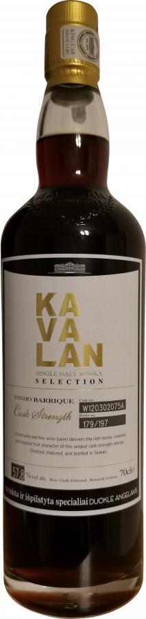 Kavalan Selection  Vinho Barrique