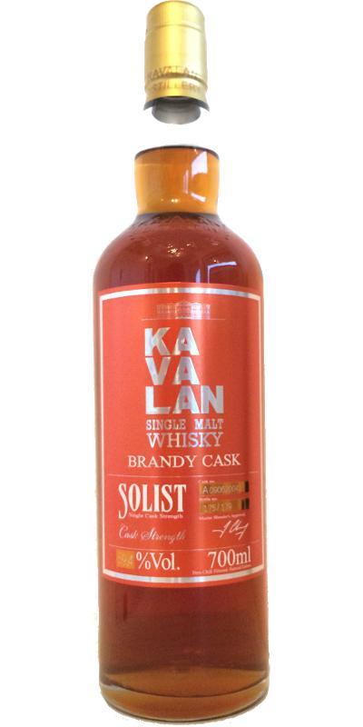 Kavalan Solist  Brandy Cask