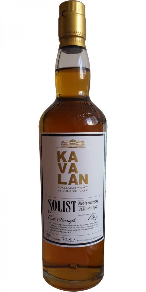 Kavalan Solist  ex-Bourbon Cask