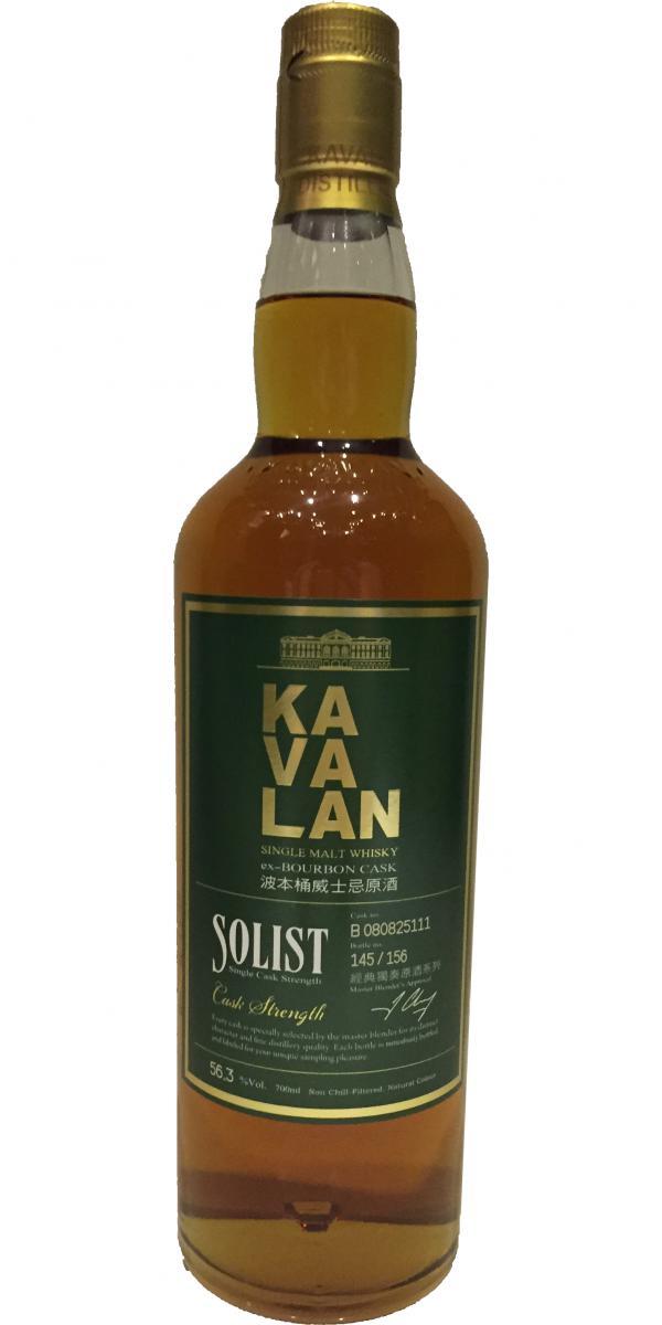Kavalan Solist  ex-Bourbon Cask