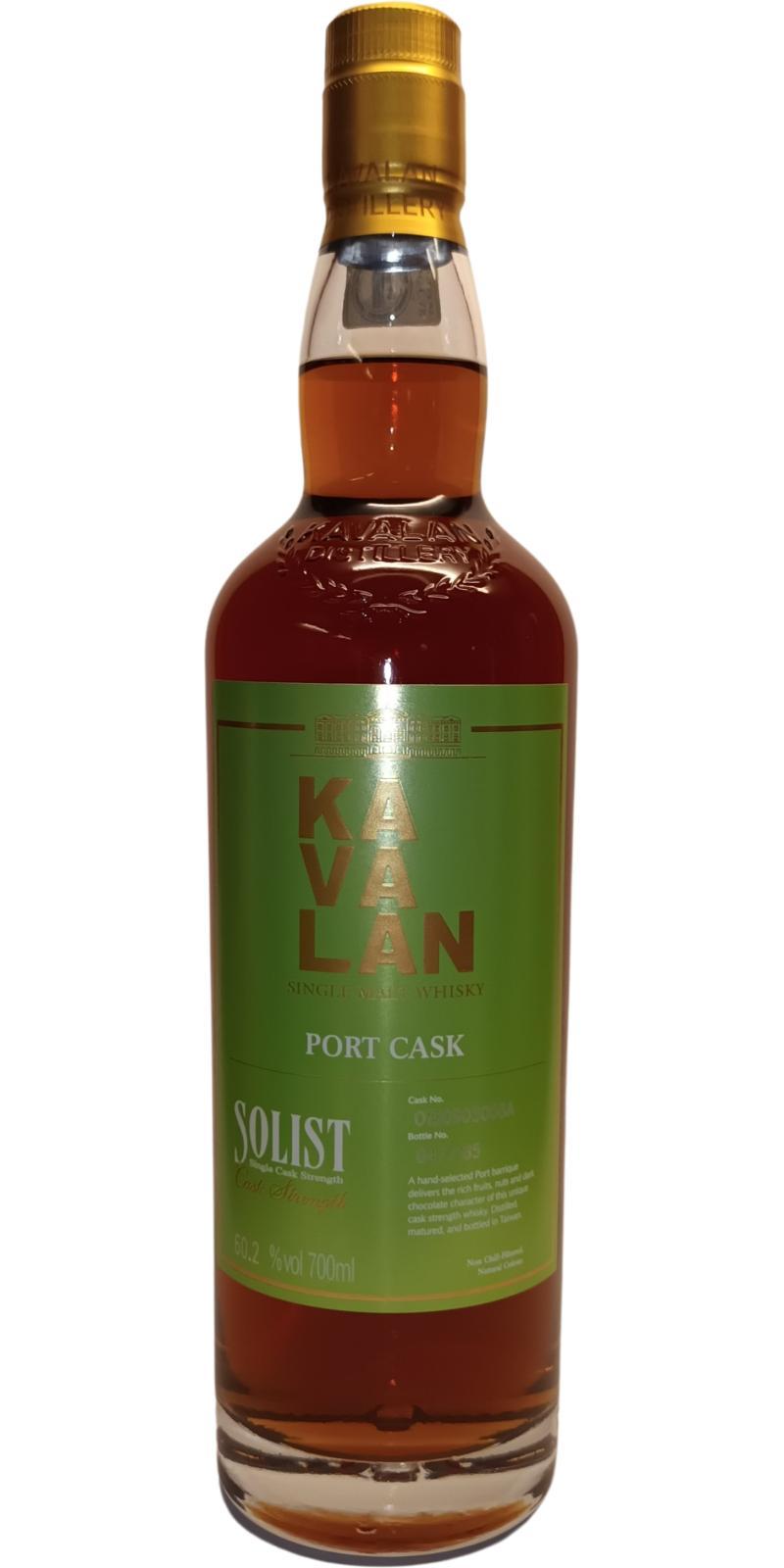 Kavalan Solist  Port Cask