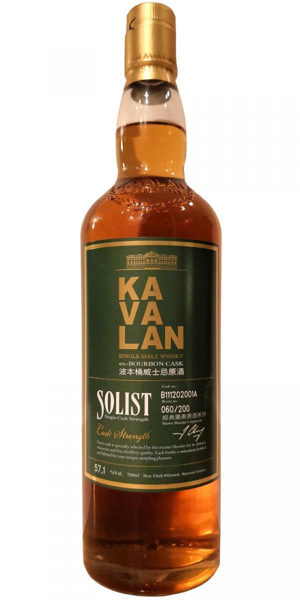 Kavalan Solist  ex-Bourbon Cask