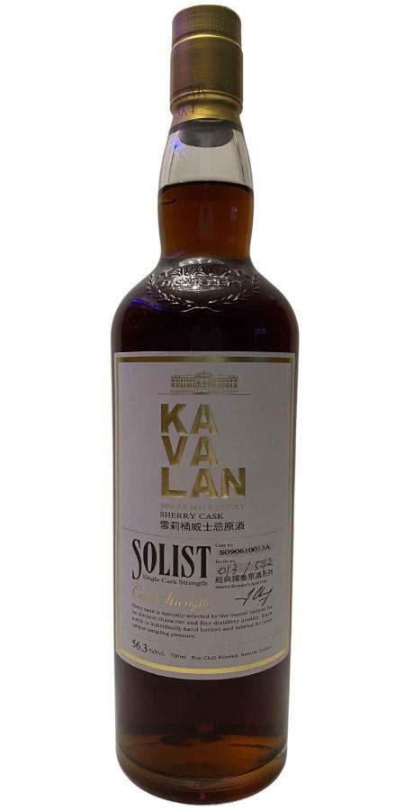 Kavalan Solist  Sherry Cask
