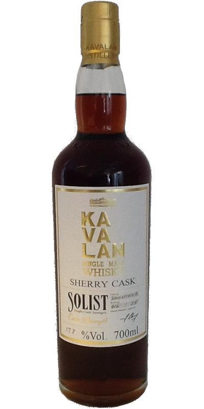 Kavalan Solist  Sherry Cask