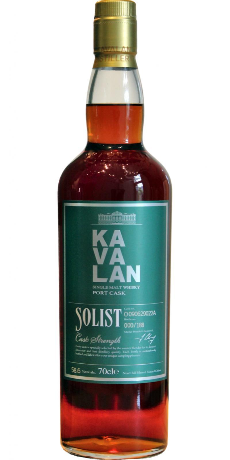 Kavalan Solist  Port Cask