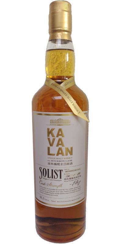 Kavalan Solist  ex-Bourbon Cask