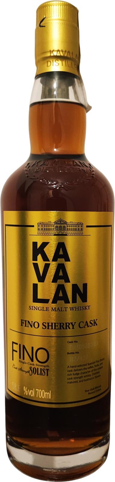 Kavalan Solist  Fino Sherry Cask