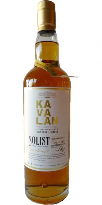 Kavalan Solist  ex-Bourbon Cask