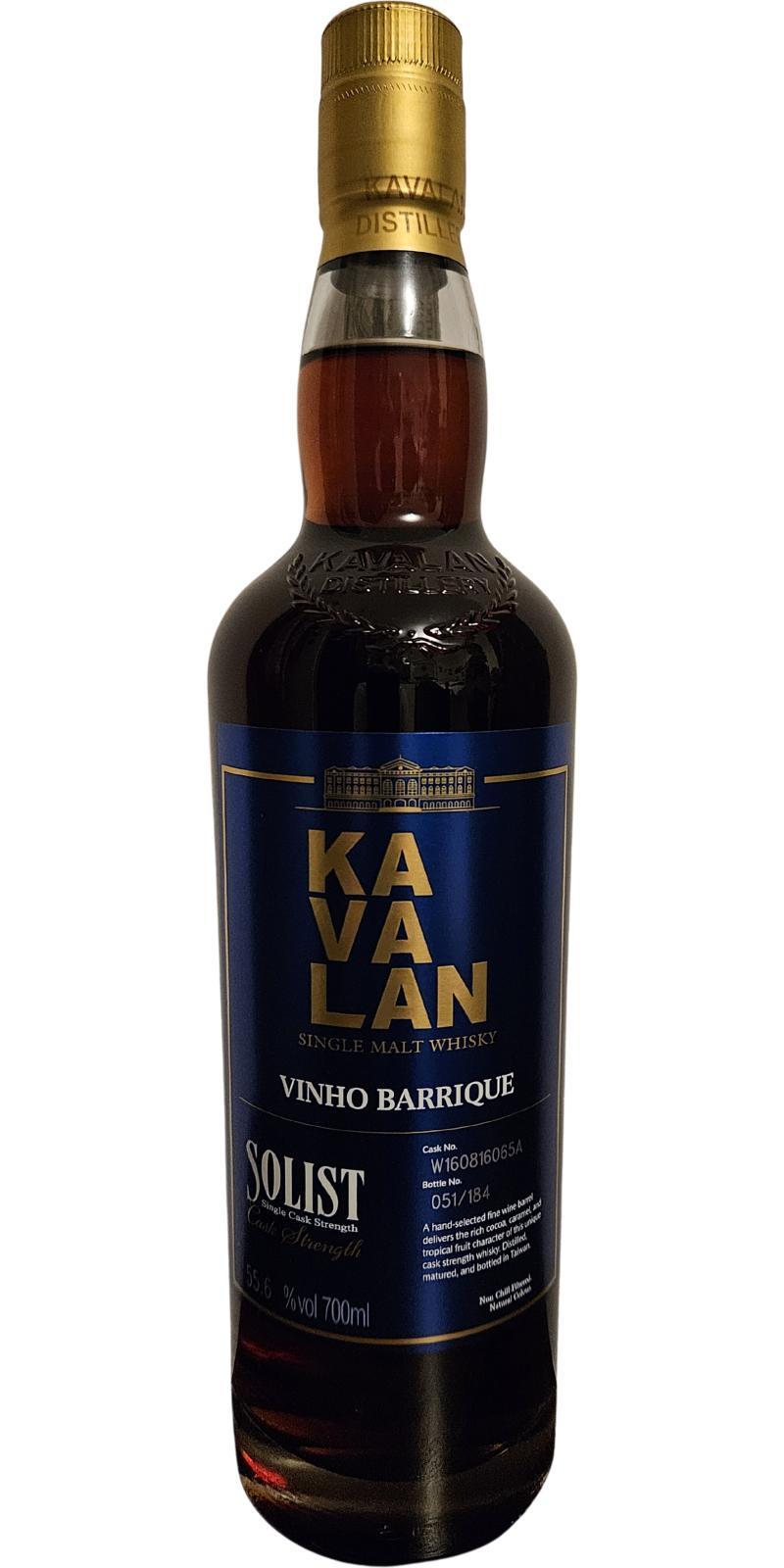 Kavalan Solist  Vinho Barrique