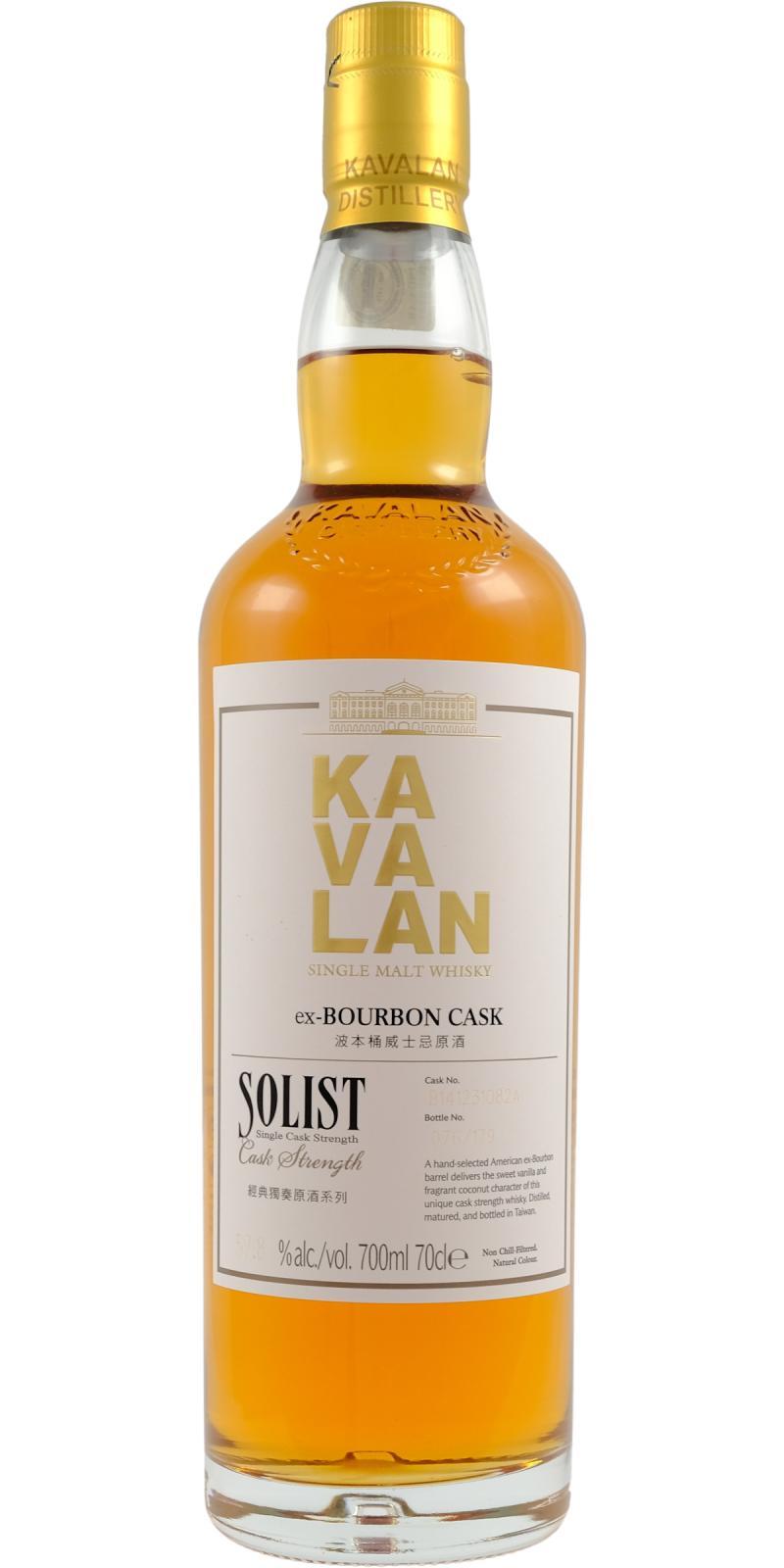 Kavalan Solist  ex-Bourbon Cask