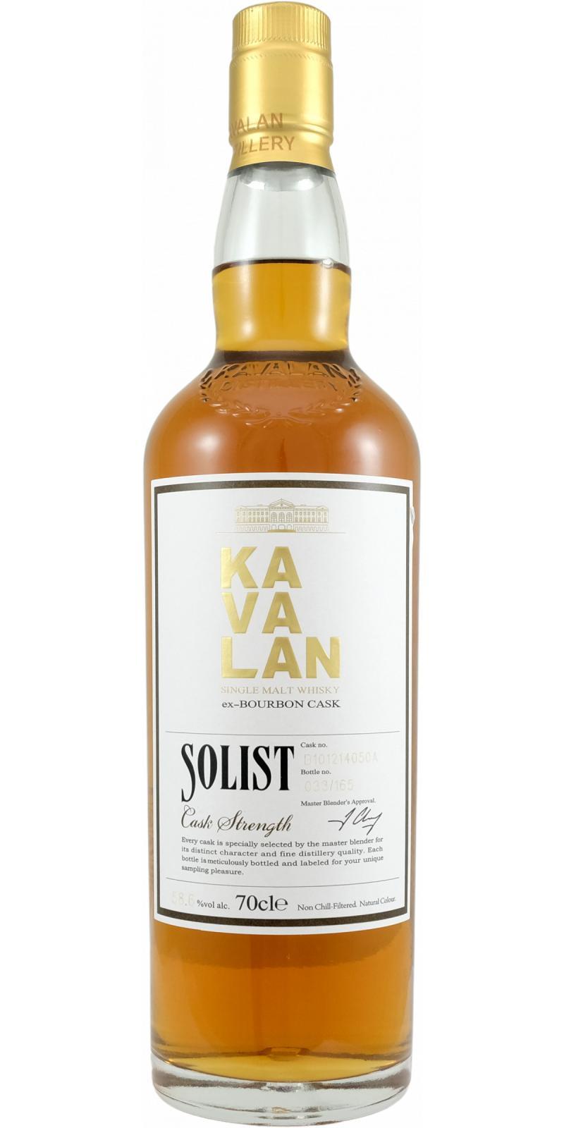Kavalan Solist  ex-Bourbon Cask