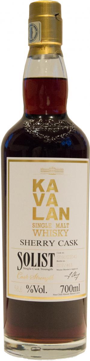Kavalan Solist  Sherry Cask