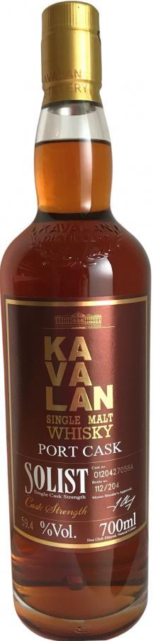 Kavalan Solist  Port Cask