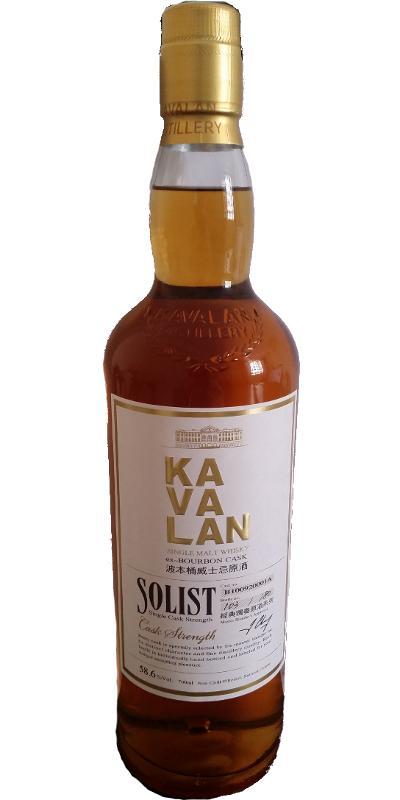 Kavalan Solist  ex-Bourbon Cask