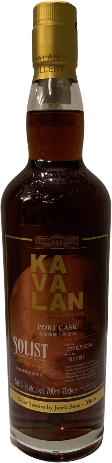 Kavalan Solist  Port Cask