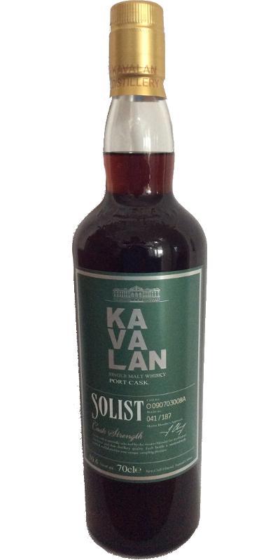 Kavalan Solist  Port Cask