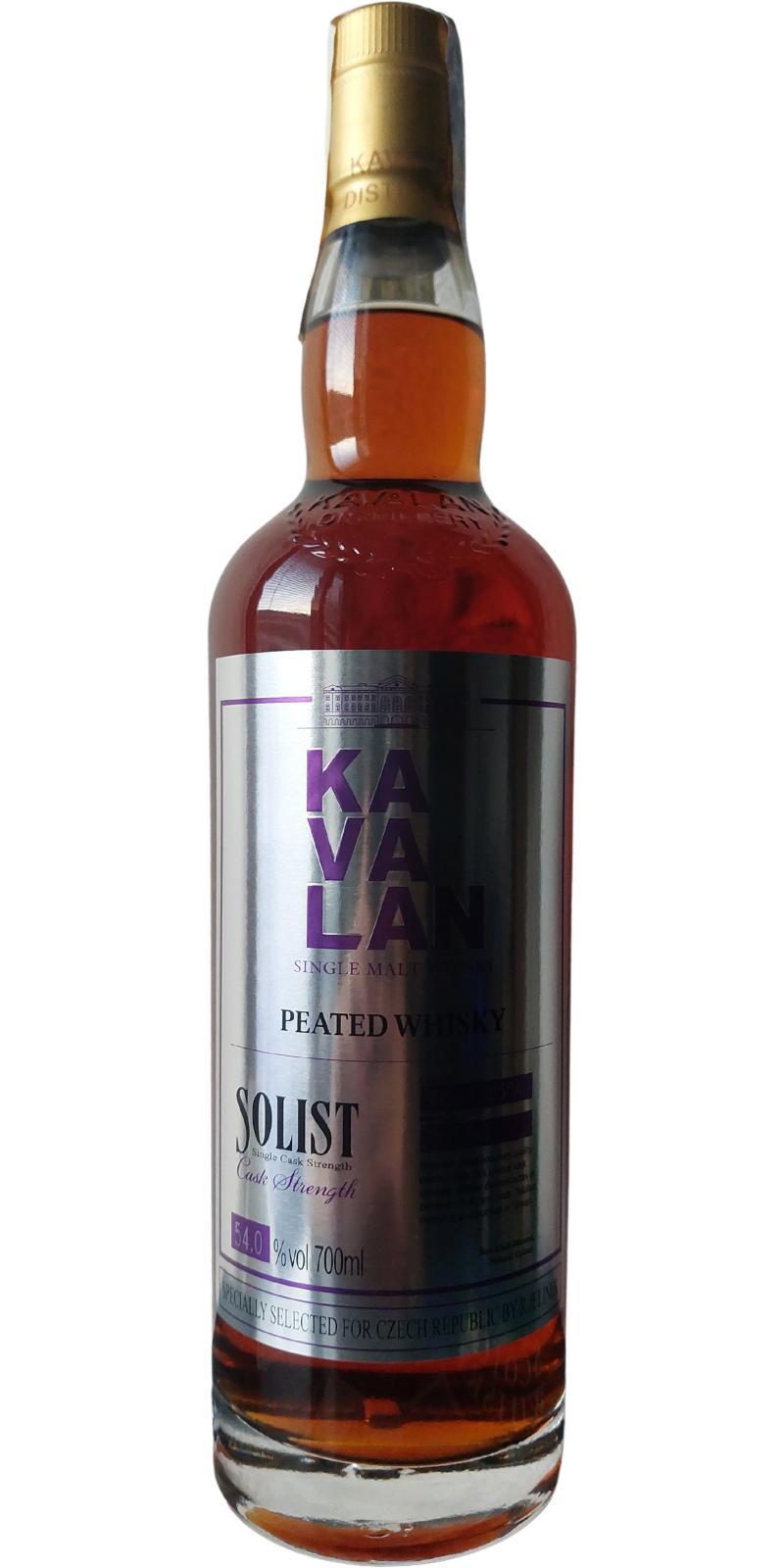 Kavalan Solist  Peated Whisky