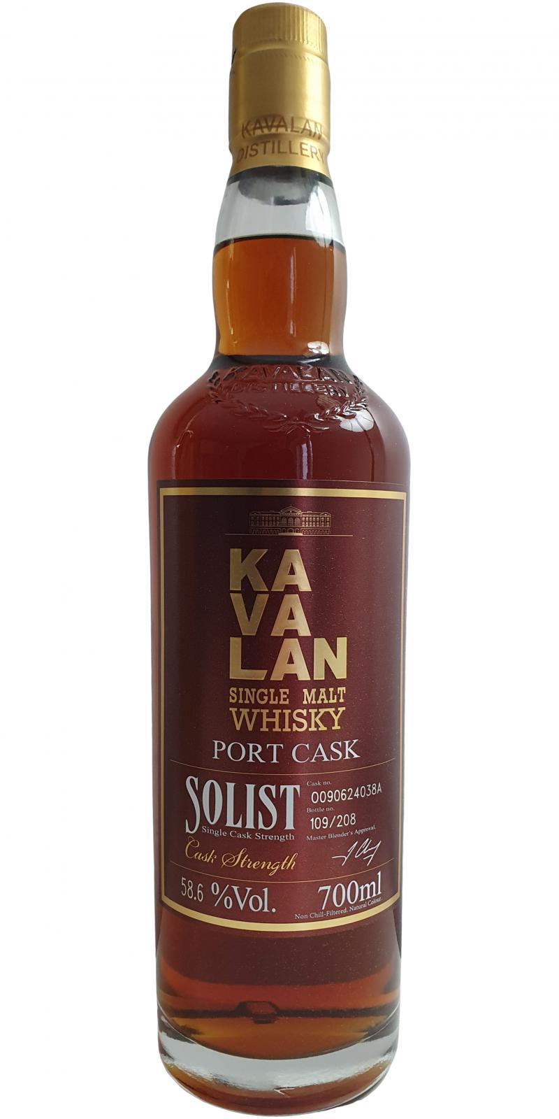 Kavalan Solist  Port Cask