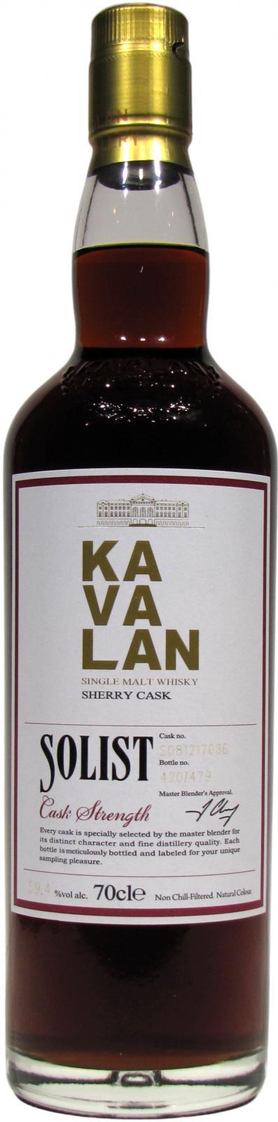 Kavalan Solist  Sherry Cask