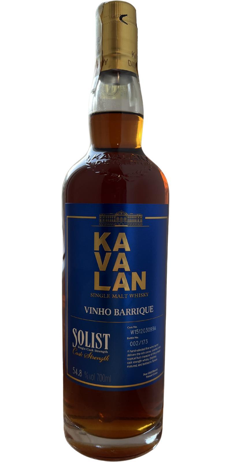 Kavalan Solist  Vinho Barrique