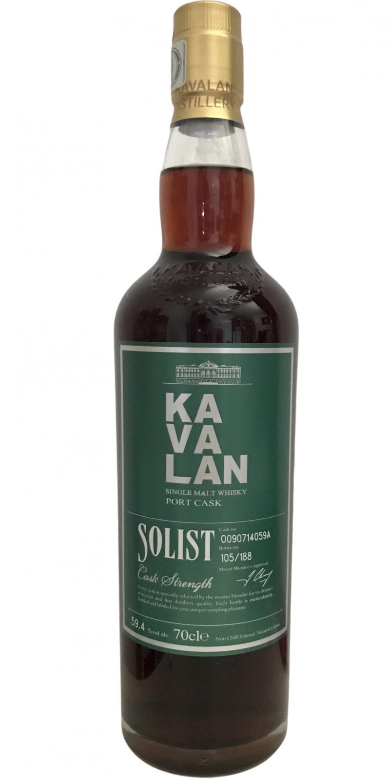 Kavalan Solist  Port Cask