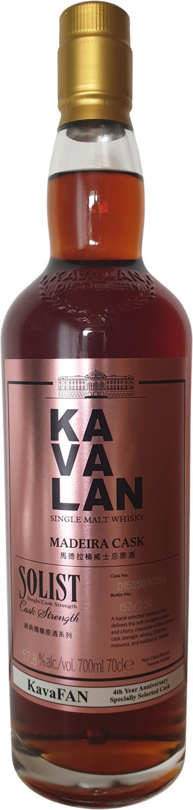 Kavalan Solist  Madeira Cask