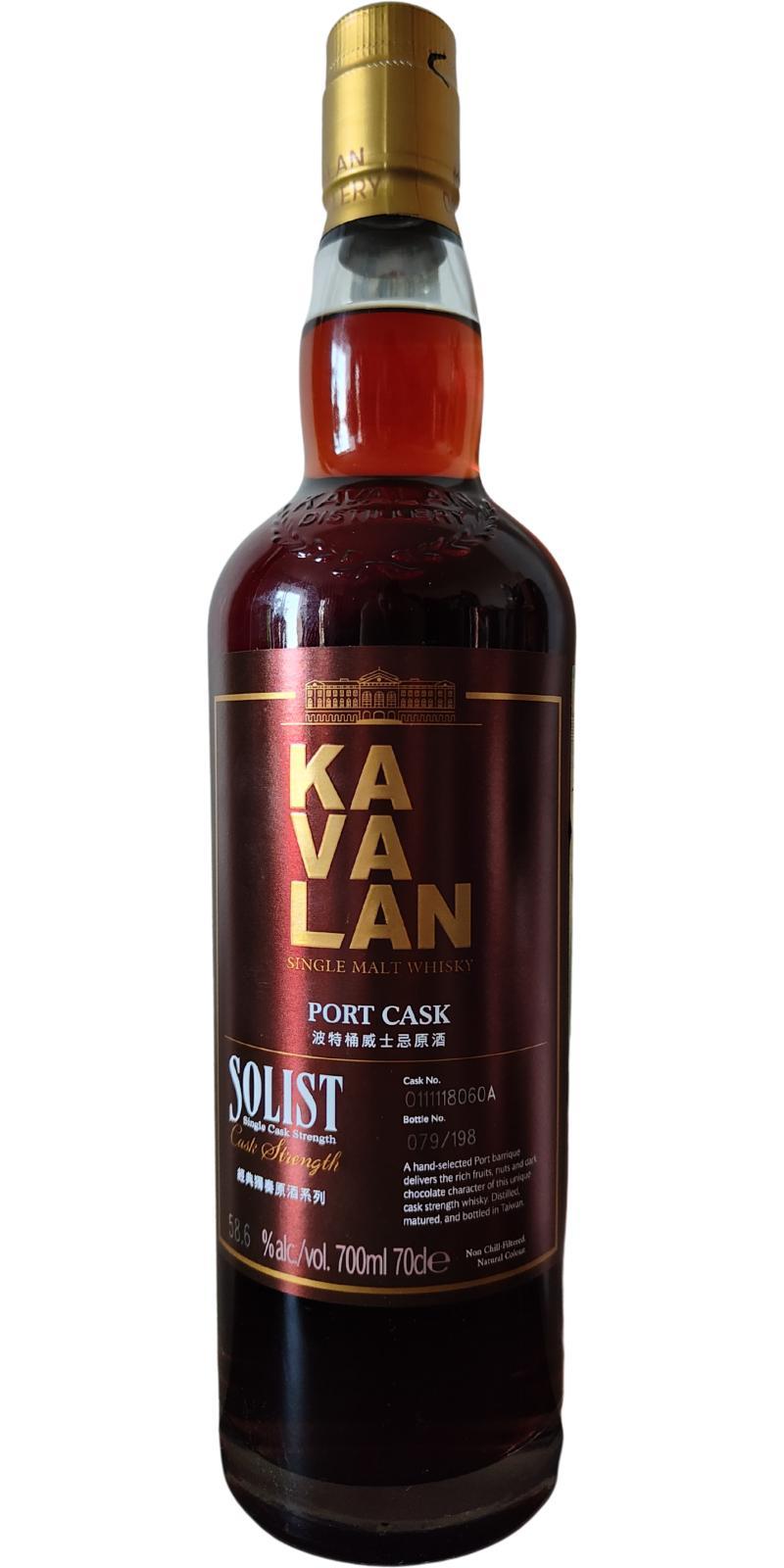 Kavalan Solist  Port Cask