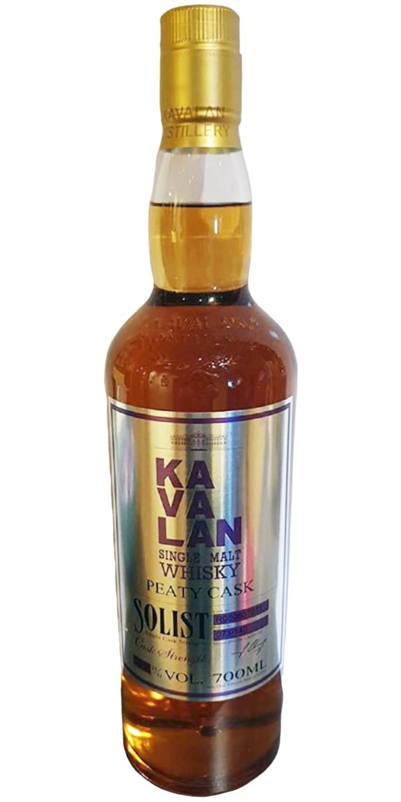 Kavalan Solist  Peaty Cask