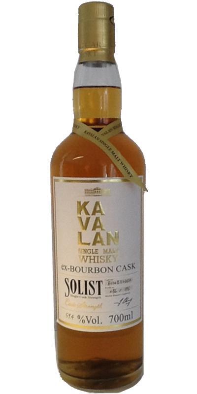 Kavalan Solist  ex-Bourbon Cask