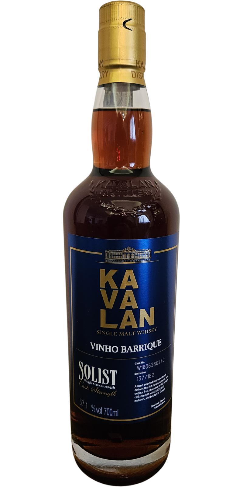 Kavalan Solist  Vinho Barrique