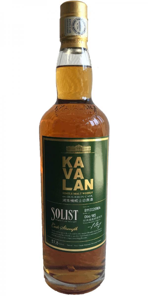 Kavalan Solist  ex-Bourbon Cask