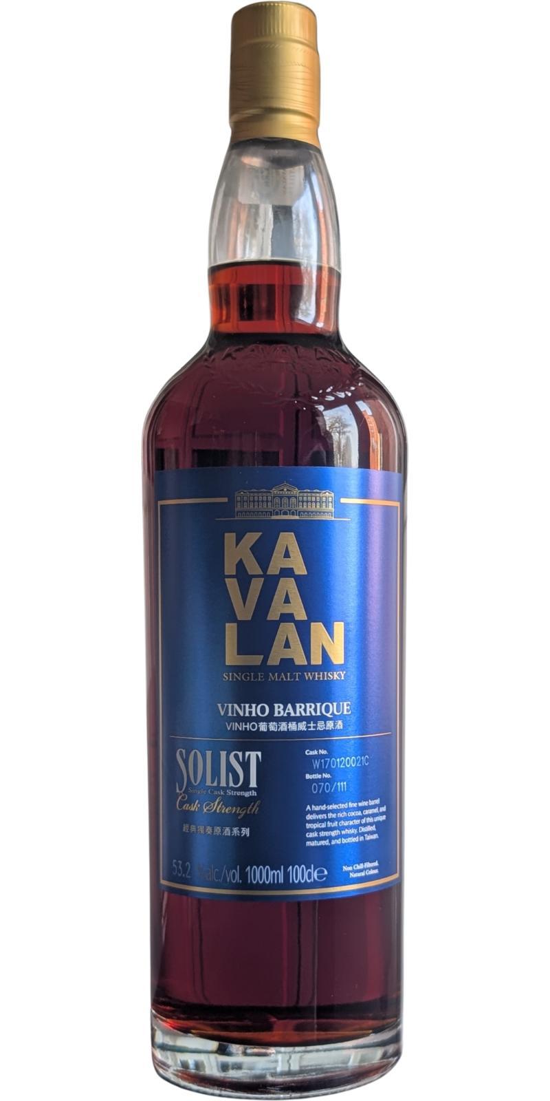 Kavalan Solist  Vinho Barrique