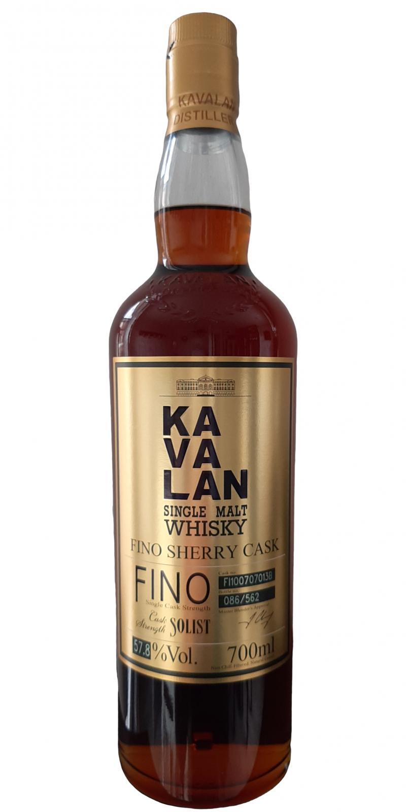 Kavalan Solist  Fino