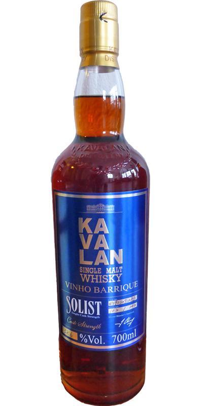 Kavalan Solist  Vinho Barrique