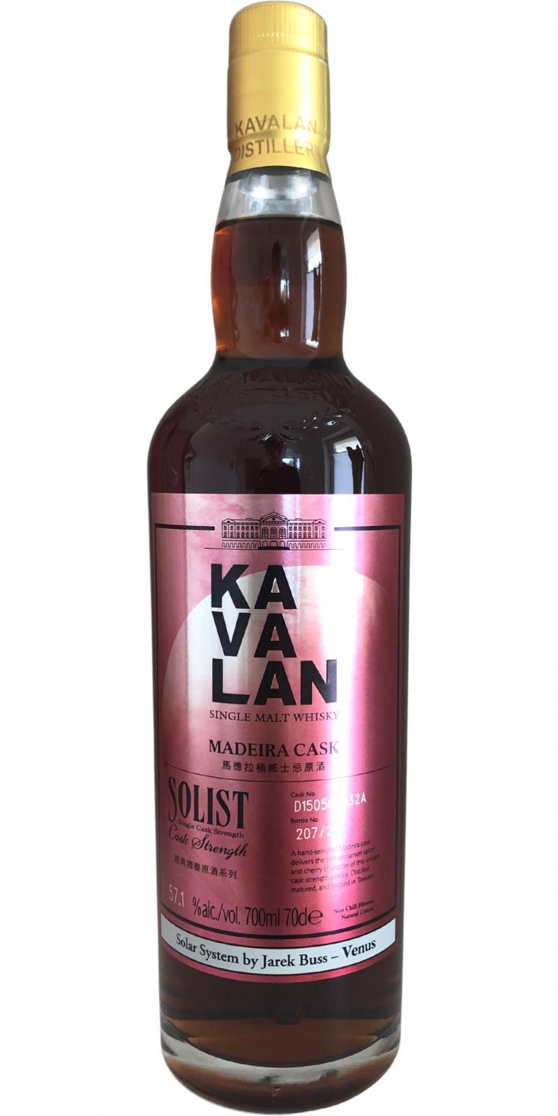 Kavalan Solist  Madeira Cask