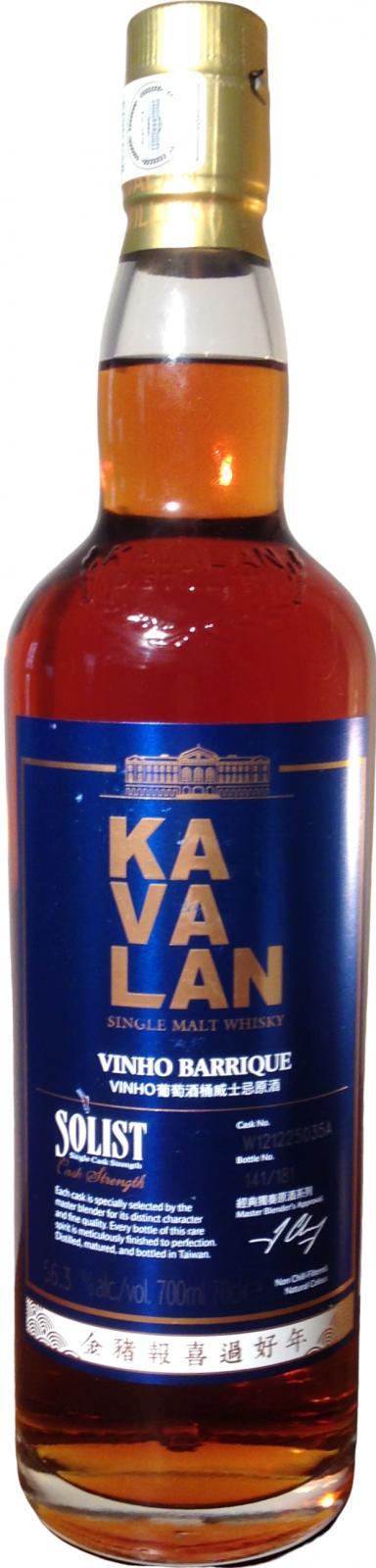 Kavalan Solist  Vinho Barrique