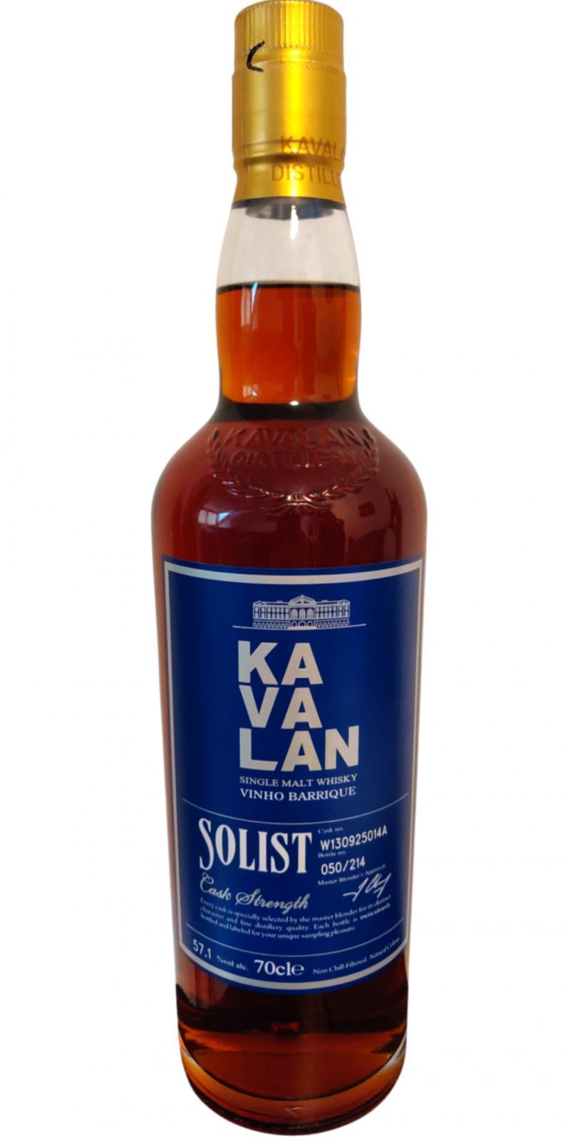 Kavalan Solist  Vinho Barrique