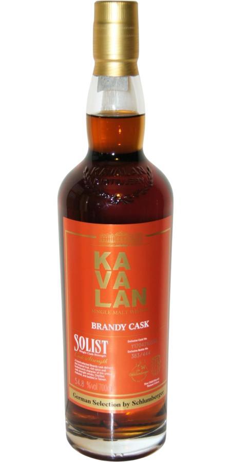 Kavalan Solist  Brandy Cask