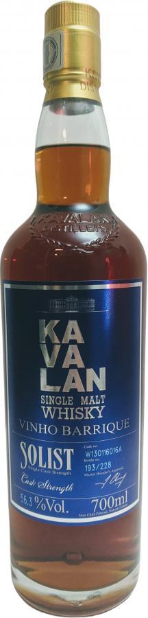 Kavalan Solist  Vinho Barrique